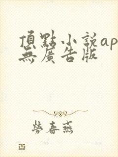 顶点小说app无广告版
