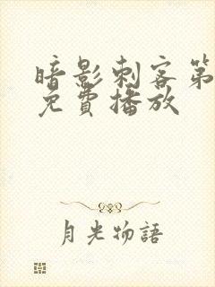 暗影刺客第七季免费播放封面