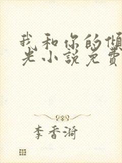 我和你的倾城时光小说免费阅读