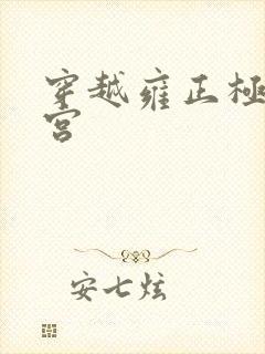 穿越雍正极品后宫