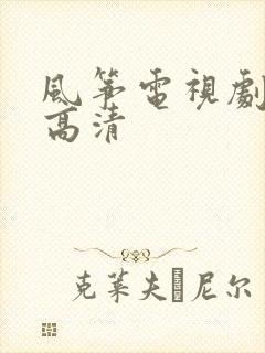 风筝电视剧全集高清封面