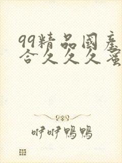 99精品国产综合久久久蜜臀