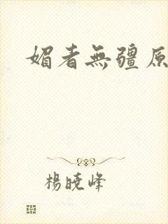 媚者无疆原著