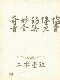 奇妙的伴侣在线看全集免费