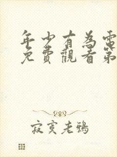 年少有为电视剧免费观看第10集