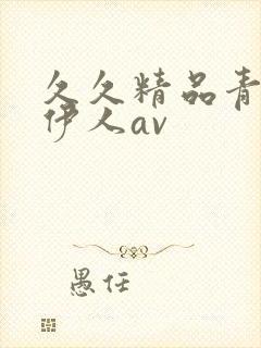 久久精品青青大伊人av