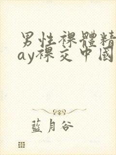 男性裸体精光gay裸交中国封面