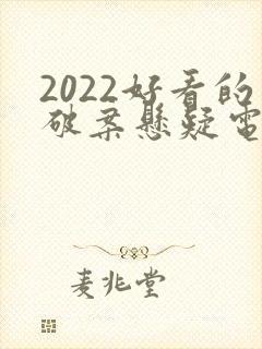 2022好看的破案悬疑电视剧