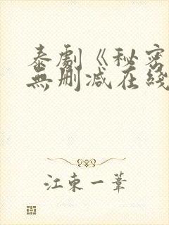 泰剧《秘密爱》无删减在线