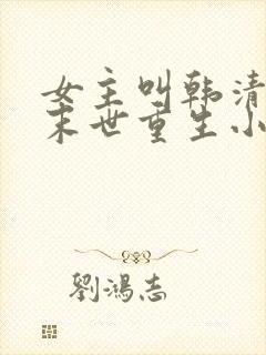 女主叫韩清夏的末世重生小说