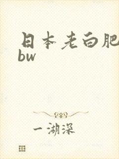 日本老白肥妇bbw