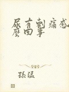 尿有刺痛感是怎么回事封面