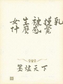女生被摸乳房是什么感觉封面