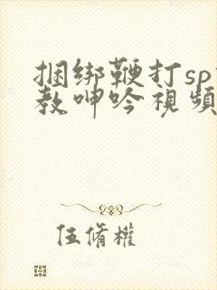 捆绑鞭打sp调教呻吟视频封面