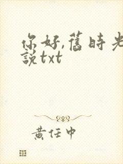 你好,旧时光小说txt