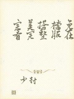 完美搭档免费观看完整版在线观看