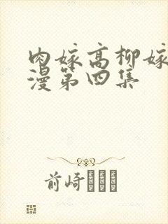 肉嫁高柳嫁家动漫第四集