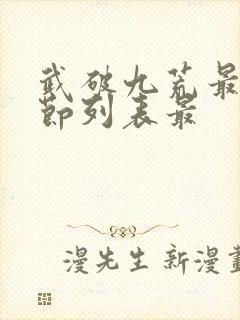 武破九荒最新章节列表最