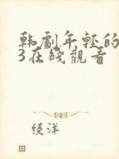 韩剧年轻的母亲3在线观看封面