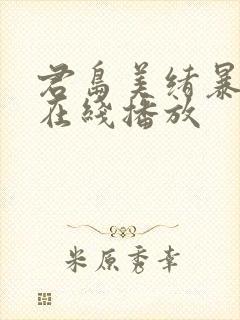 君岛美绪暴雨夜在线播放封面