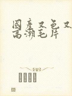 国产又色又爽又高潮毛片封面