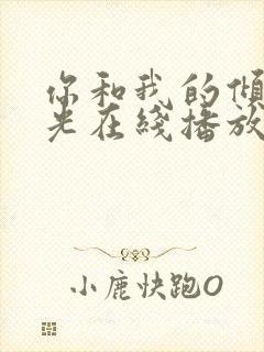 你和我的倾城时光在线播放封面