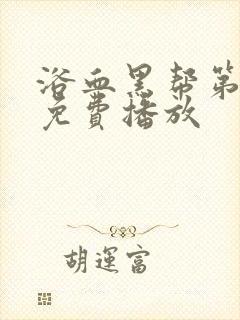 浴血黑帮第2季免费播放