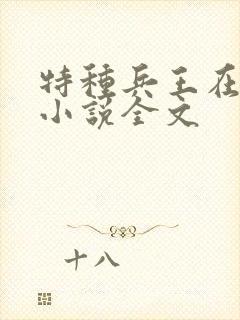 特种兵王在山村小说全文