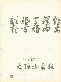 离婚了还能起诉对方婚内出轨吗
