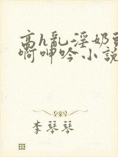 高h乱淫奶头嗯啊呻吟小说封面