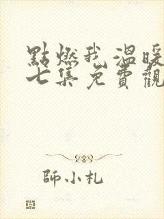 点燃我温暖你第七集免费观看