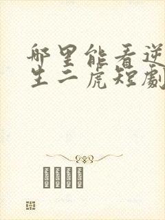 哪里能看逆袭人生二虎短剧全集