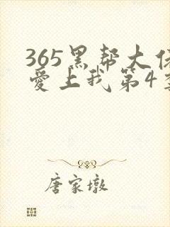 365黑帮大佬爱上我第4季完整版