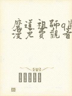 魔道祖师q版动漫免费观看封面