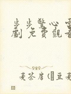 步步惊心 电视剧 免费观看