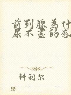 前列腺为什么有尿不尽的感觉