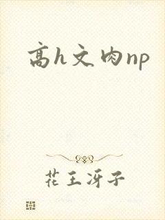 高h文肉np封面
