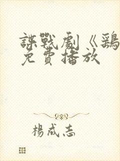谍战剧《鹞子》免费播放