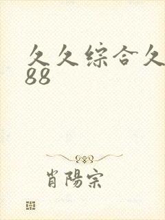 久久综合久久久88封面