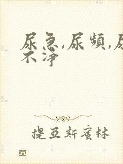 尿急,尿频,尿不净封面