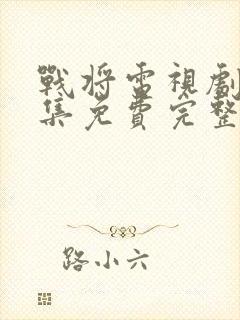 战将电视剧40集免费完整版