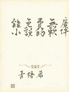 能免费无广告看小说的软件
