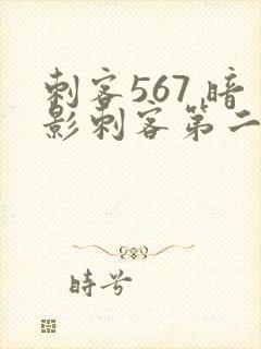 刺客567 暗影刺客第二季免费观看