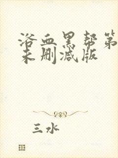 浴血黑帮第三季未删减版