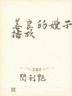 善良的嫂子高清播放封面