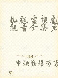 扎戏电视剧在线观看全集免费播放