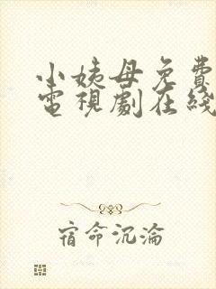小姨母免费完整电视剧在线观看国语