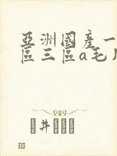 亚洲国产一区二区三区a毛片