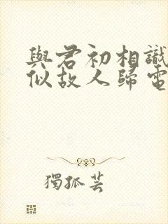 与君初相识·恰似故人归电视剧免费观看全集