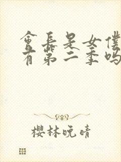 会长是女仆大人有第二季吗?封面